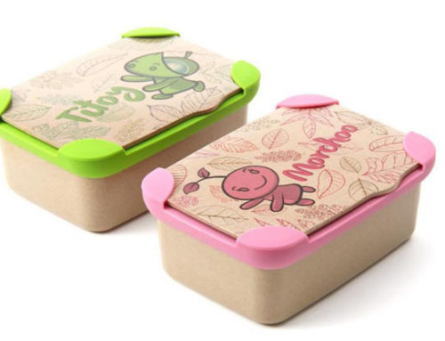 Rice Husk Eco Food Container Box For Children
