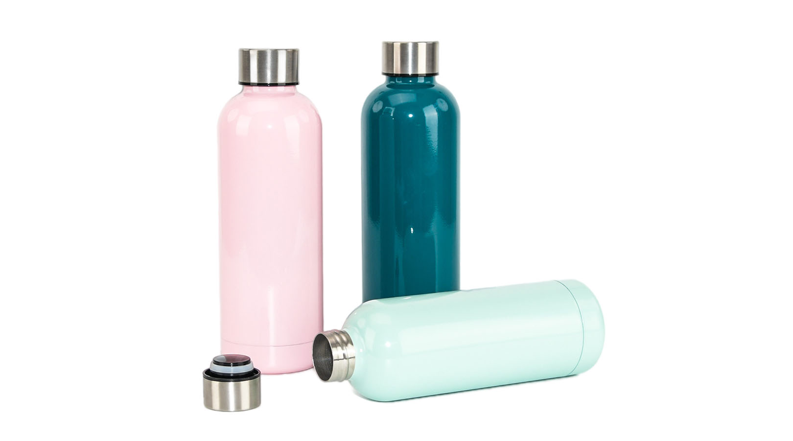 Vacuum Insulated Water Bottle in different colors