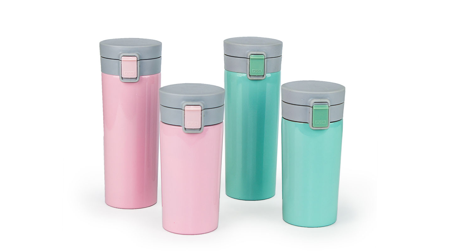 insulated drinks bottle in different colors