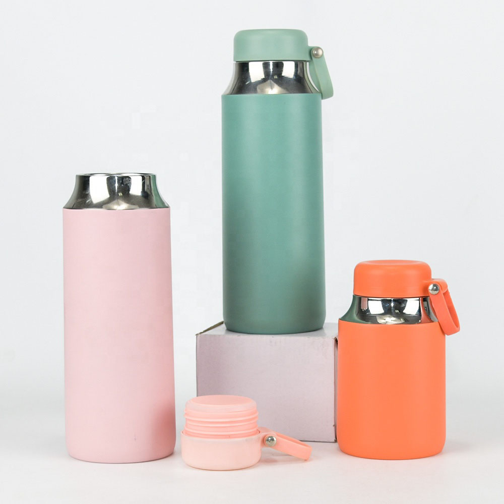 thermos hot water bottle in different volumes