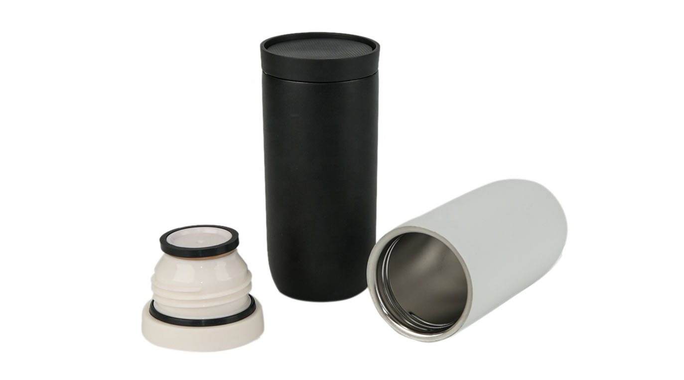 different parts of the vacuum insulated water bottle