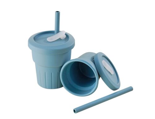 Custom Silicone Spout Straw Cup