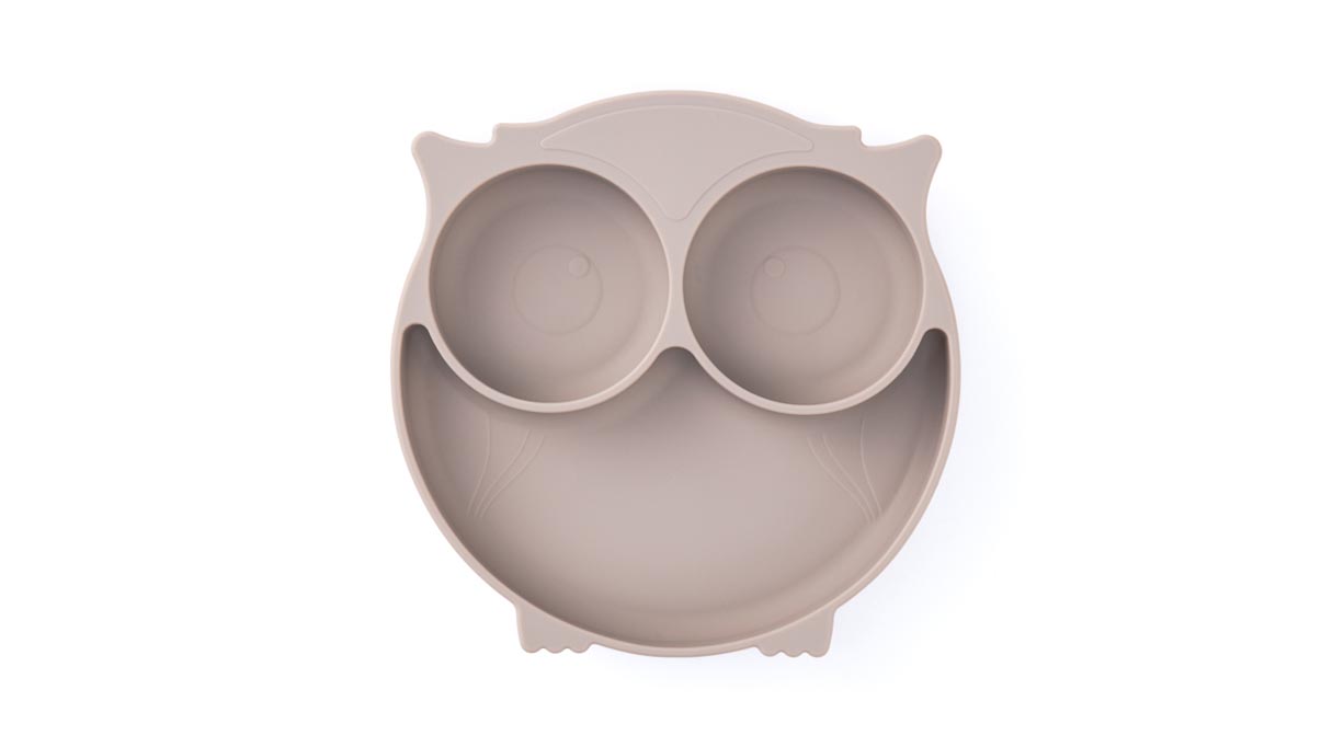 owl silicone plate