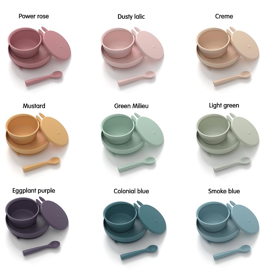 silicone plate color stock options