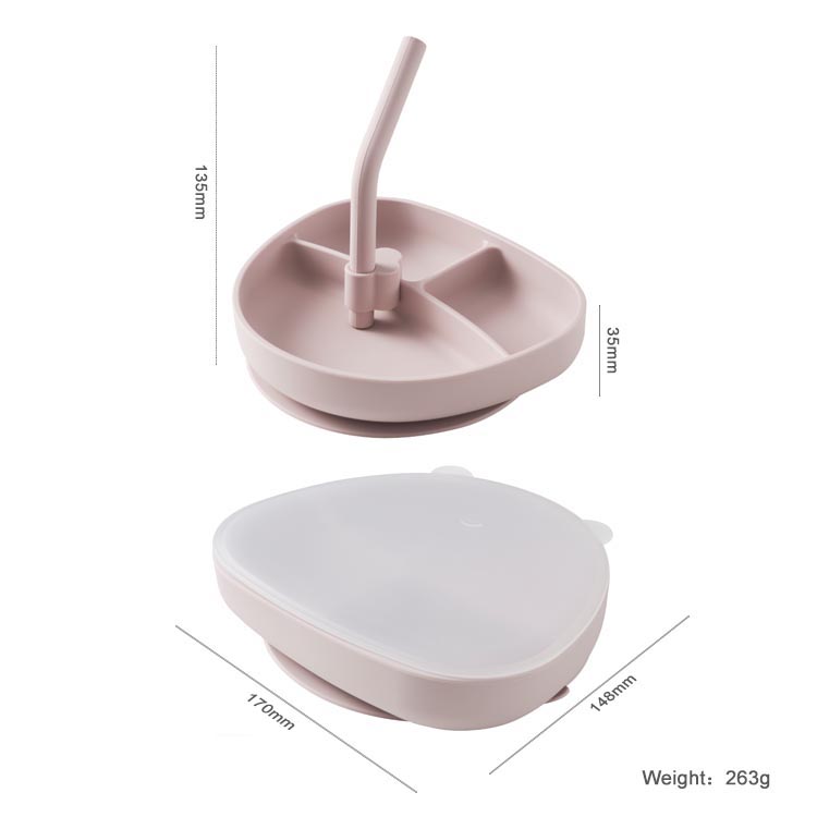 silicone suction bowl and spoon