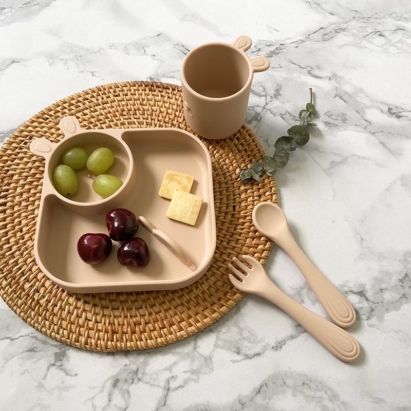 silicone suction plate and cup