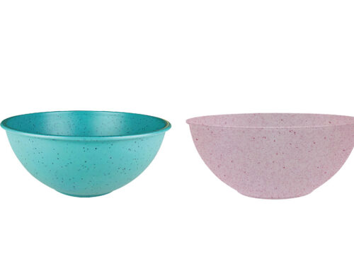 6 Sizes Recycled PET Plastic Round Bowls