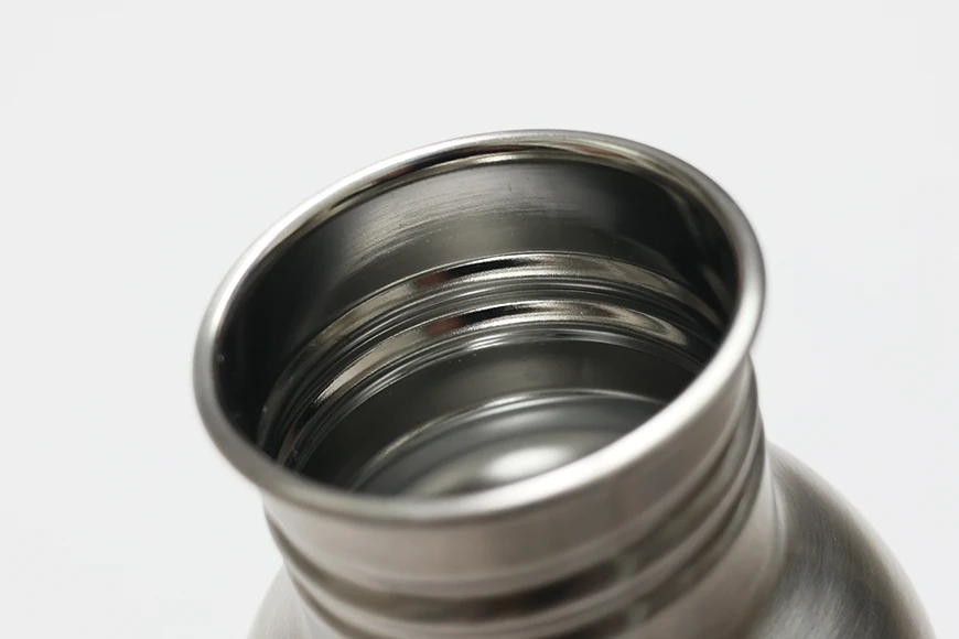 Single Wall Stainless Steel Water Bottle Wide Opening