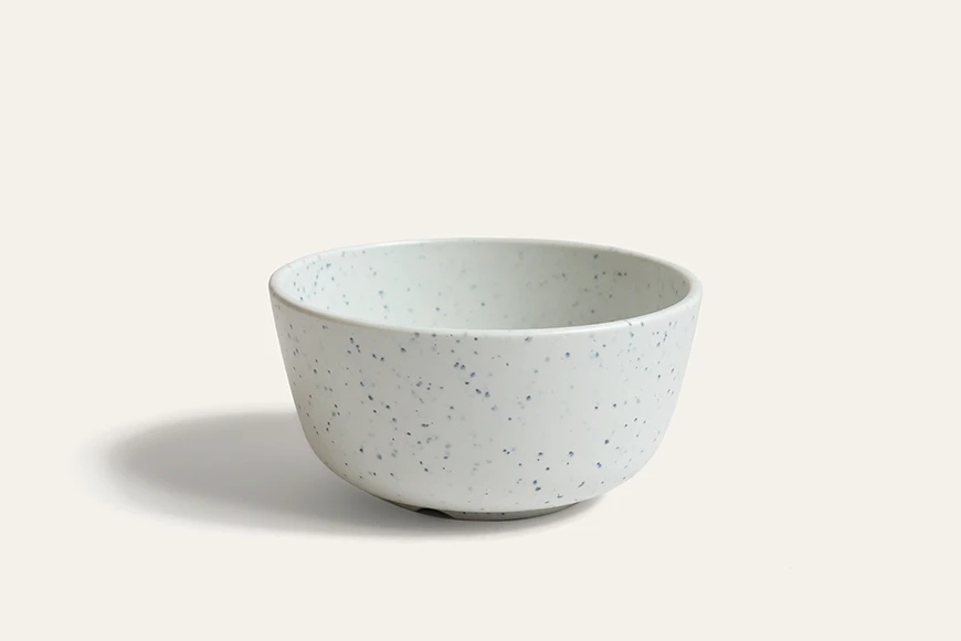 Small Snow Speckle RPET Bowl