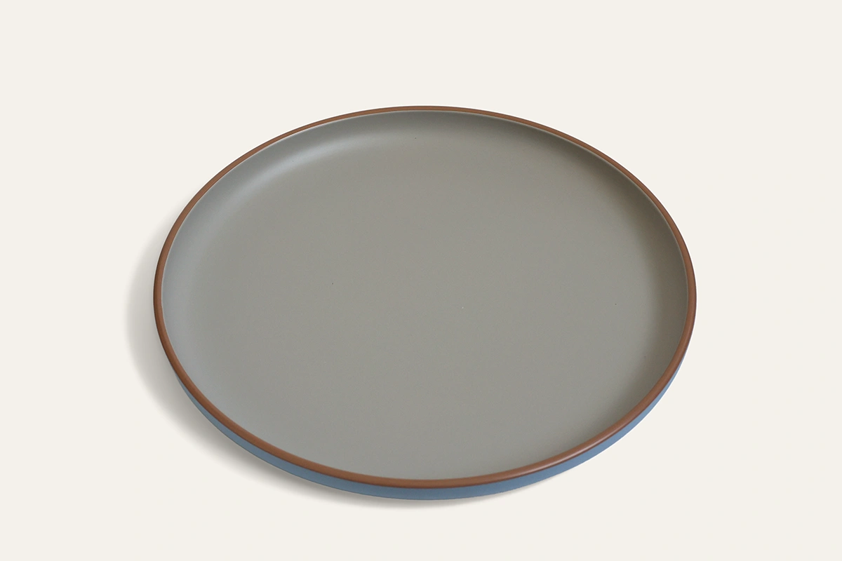Side Profile of Recycled PET Dinner Plate