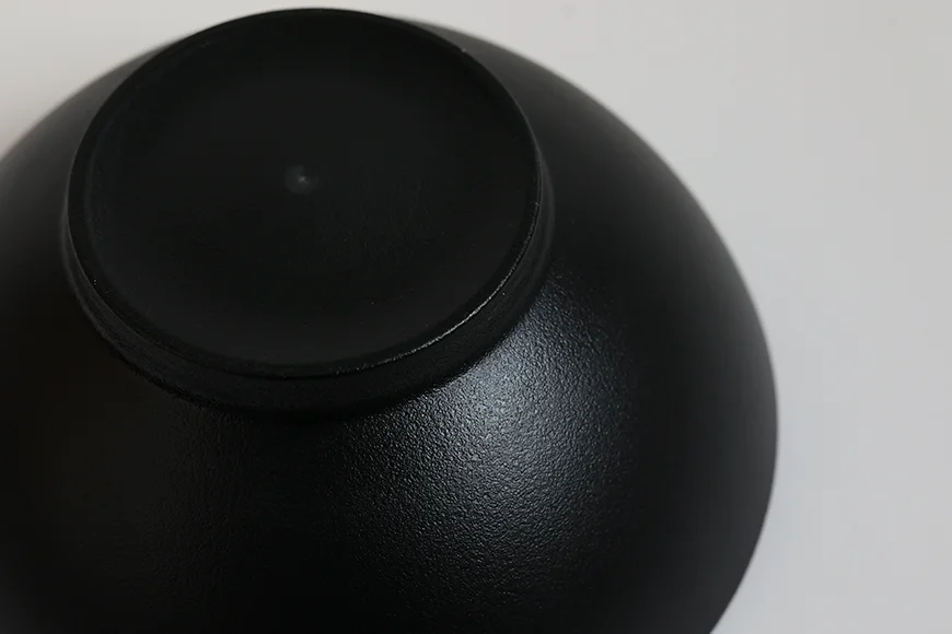 Bottom Construction Detail of Radiant Texture Bowl