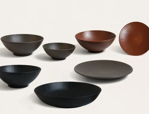 Radiant Texture Recycled PET Tableware Collection