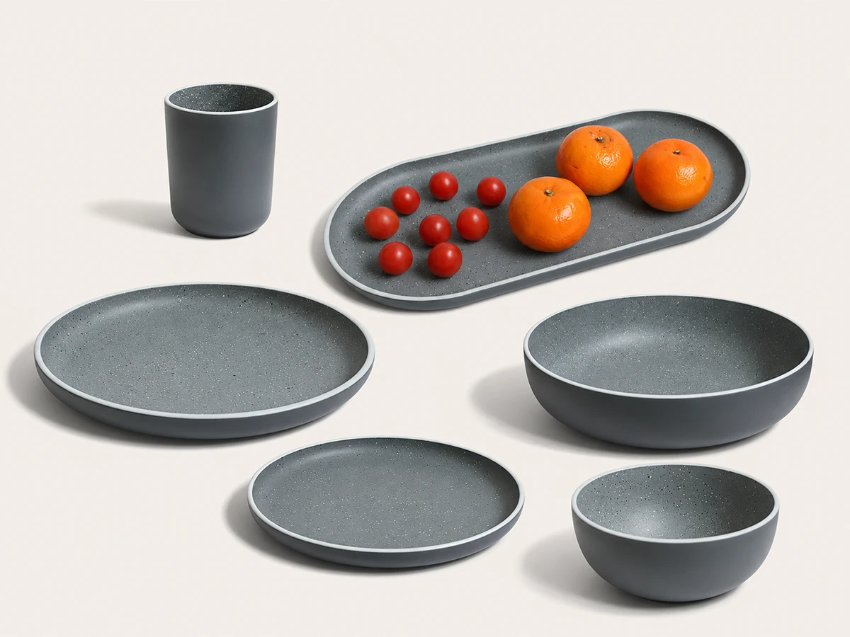 Recycled PET Tableware Set